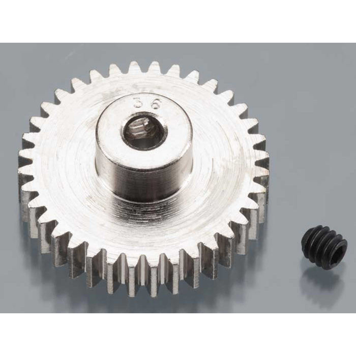 Robinson Racing Products Nickel-Plated 48 Pitch Pinion Gear, 36T - RRP1036