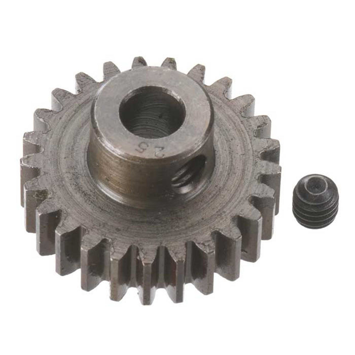 Robinson Racing Products Extra Hard 5mm Bore .8 Module (31.75P) Pinion, 25T - RRP8725