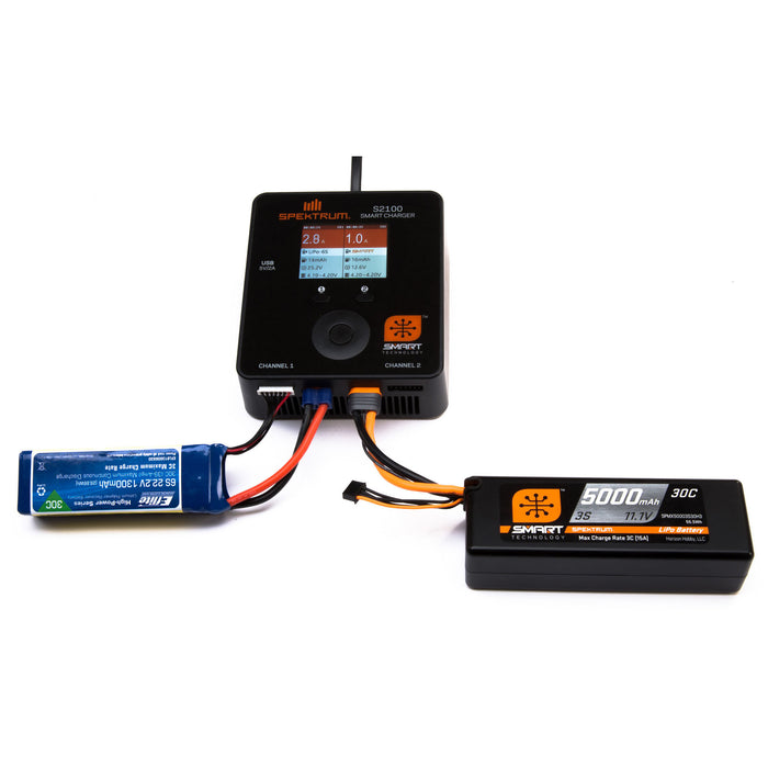 Spektrum 14.8V 2200mAh 4S 30C Smart LiPo Battery: IC3 - SPMX22004S30
