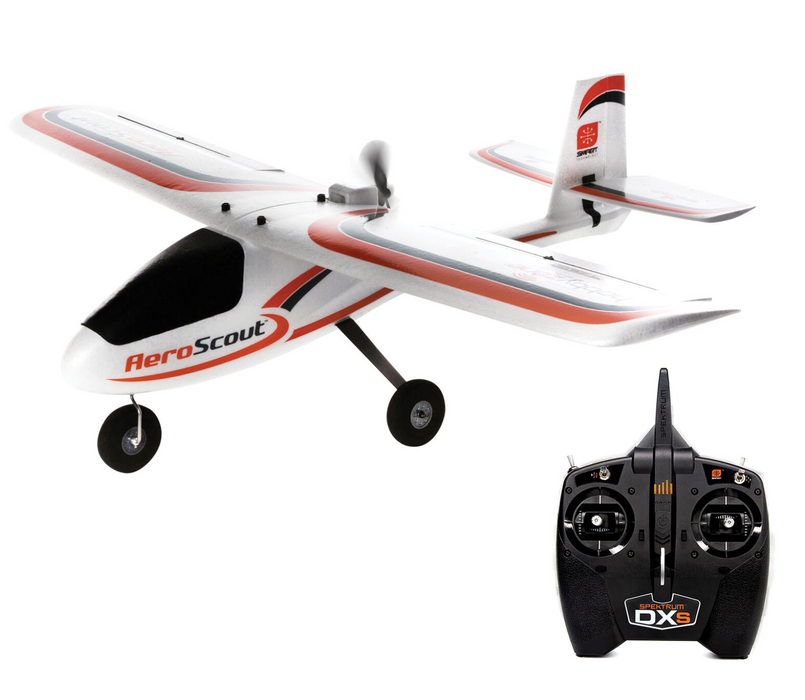 HobbyZone AeroScout S 2 1.1m RTF Basic w/ SAFE - HBZ380001