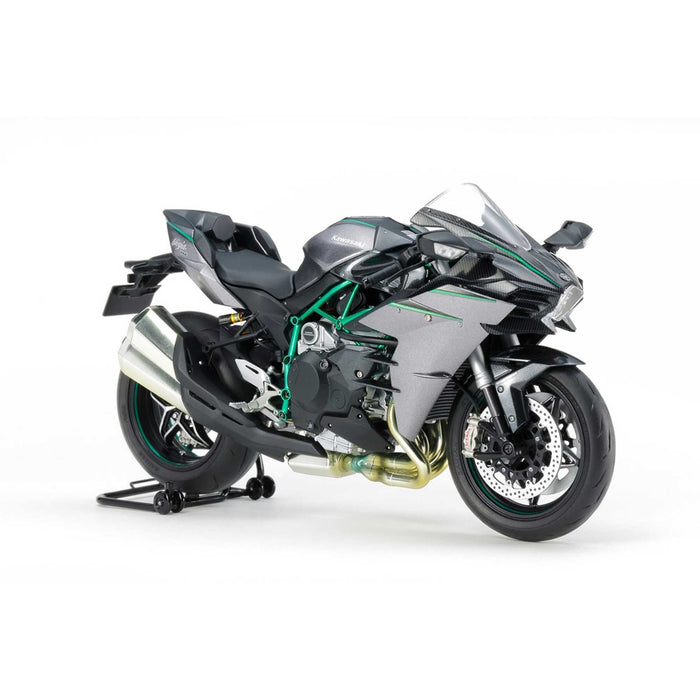 Tamiya America 1/12 Kawasaki Ninja H2 Carbon Model Kit - TAM14136