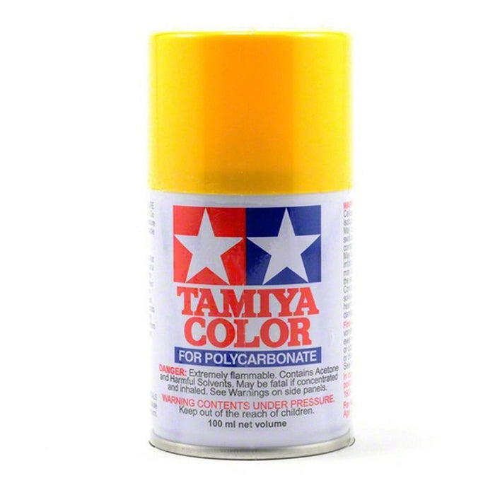 Tamiya Polycarbonate RC Body Spray Paint PS-6 Yellow - TAM86006