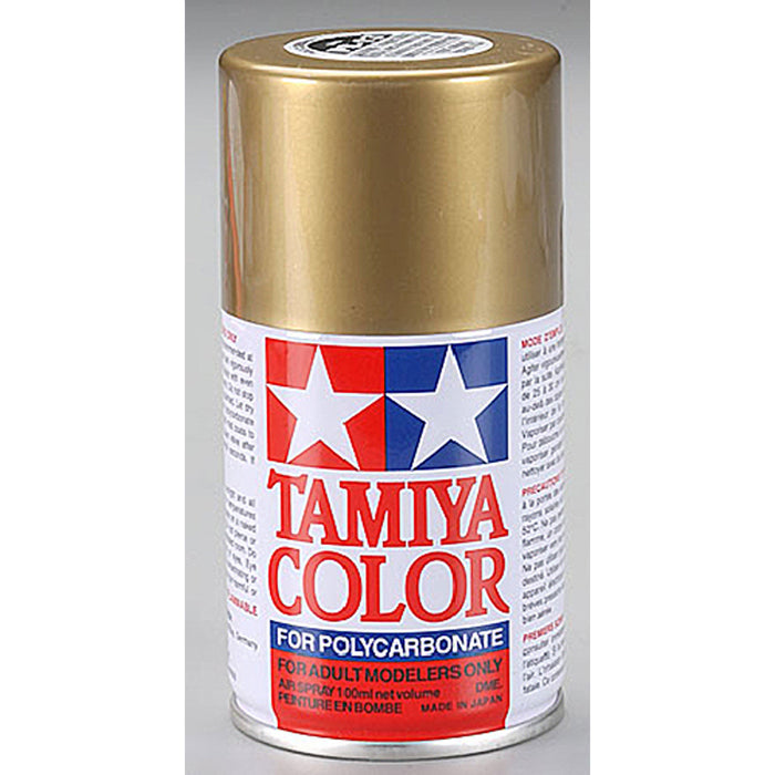 Tamiya Polycarbonate RC Body Spray Paint PS-13 Gold - TAM86013