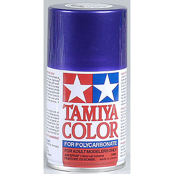 Tamiya Polycarbonate RC Body Spray Paint PS-18 Metallic Purple - TAM86018