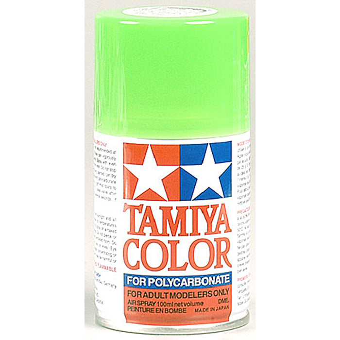 Tamiya Polycarbonate RC Body Spray Paint PS-28 Fluorescent Green - TAM86028