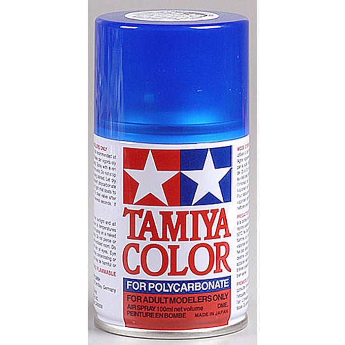 Tamiya Polycarbonate RC Body Spray Paint PS-38 Translucent Blue - TAM86038