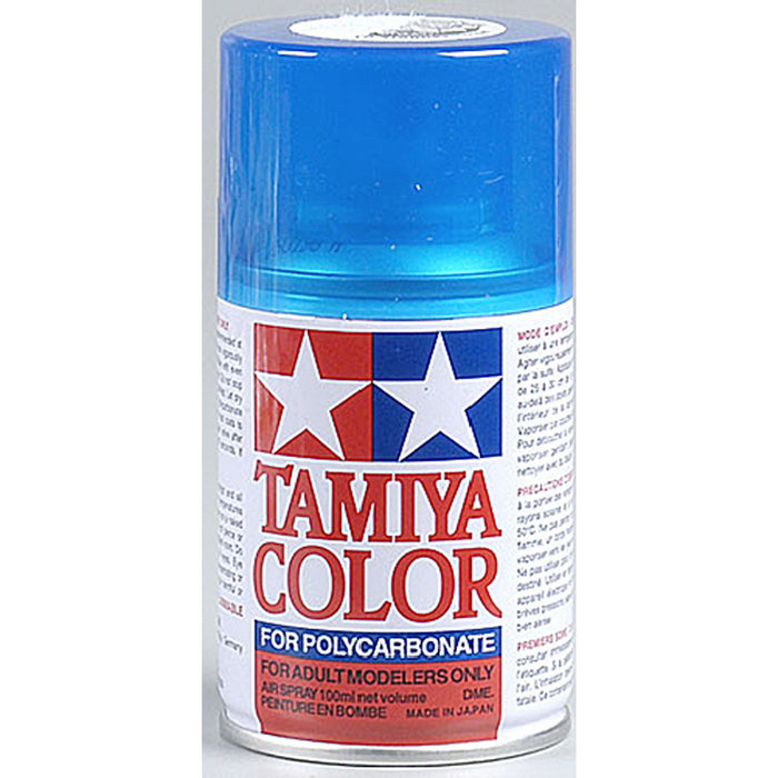 Tamiya Polycarbonate RC Body Spray Paint PS-39 Translucent Light Blue - TAM86039