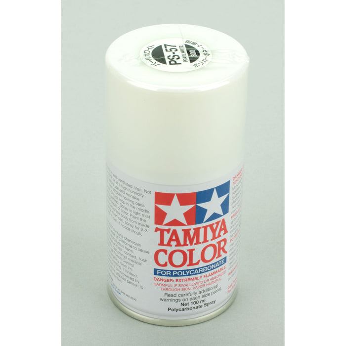 Tamiya Polycarbonate RC Body Spray Paint PS-57 Pearl White - TAM86057