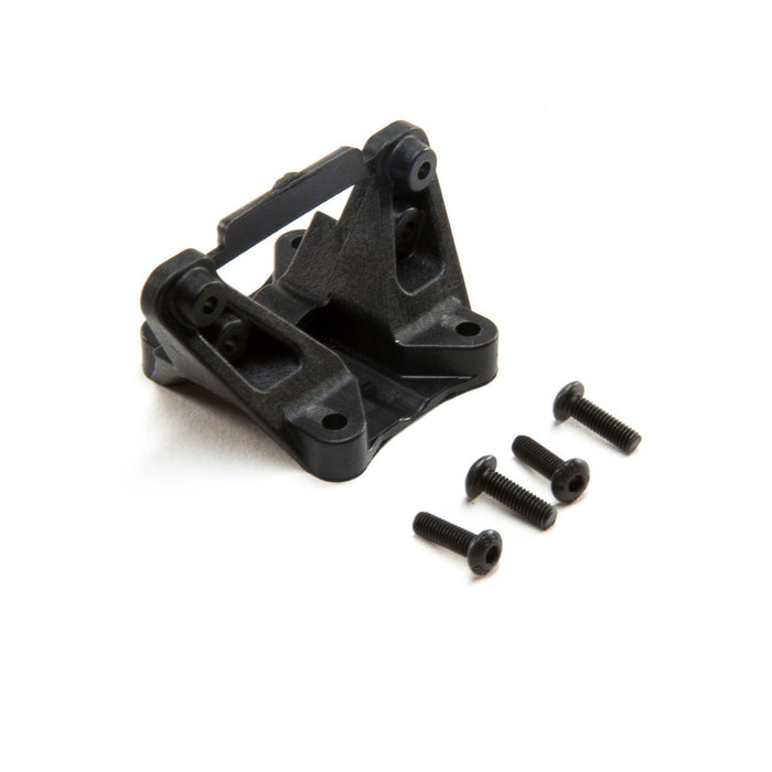 Team Losi Racing Carbon Rear Tower Base: 22 5.0 - TLR334060
