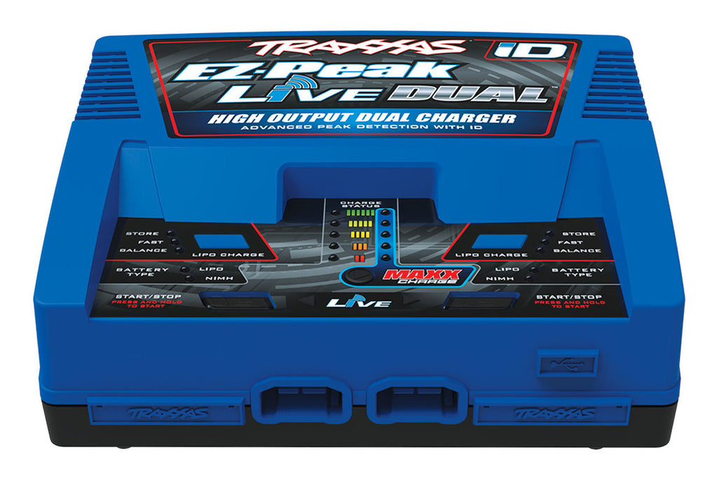 Traxxas EZ Peak Live Dual 26A NiMH/LiPo Fast Charger with iD - 2973