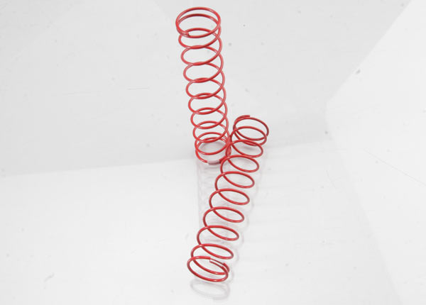 Traxxas Rear 2.9 Rate Springs, Red - 3757R