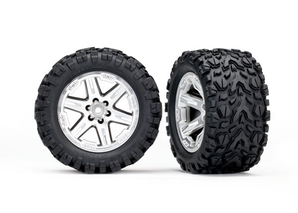 Traxxas Rr Talon Exteme 2.8" Tires & RXT Wheels, Chrome - 6774R
