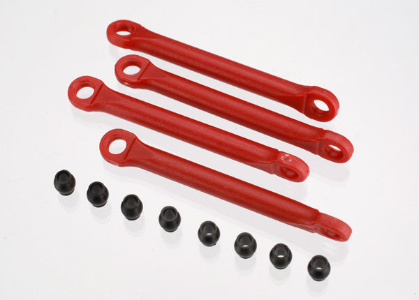Traxxas 1/16 Slash 4WD Molded Composite Red Push Rods - 7018