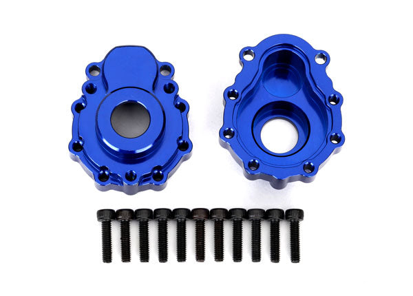 Traxxas TRX-4 Aluminum Outer Portal Housings Blue - 8251X