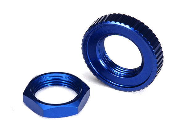 Traxxas Blue-Anodized Aluminum Servo Saver Nuts - 8345