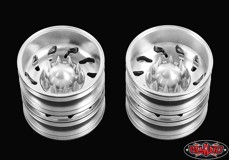 RC4WD Force Directional Semi Rear Wheels w/Spiked Caps (Pair) - Z-W0148