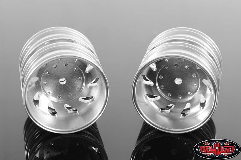 RC4WD Force Directional Semi Rear Wheels w/Spiked Caps (Pair) - Z-W0148