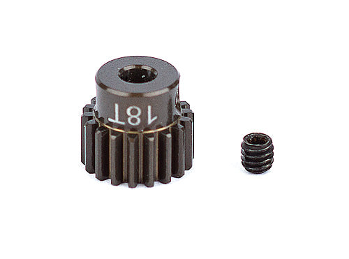 Team Associated FT Aluminum Pinion Gear, 18T 48P, 1/8" shaft - ASC1336