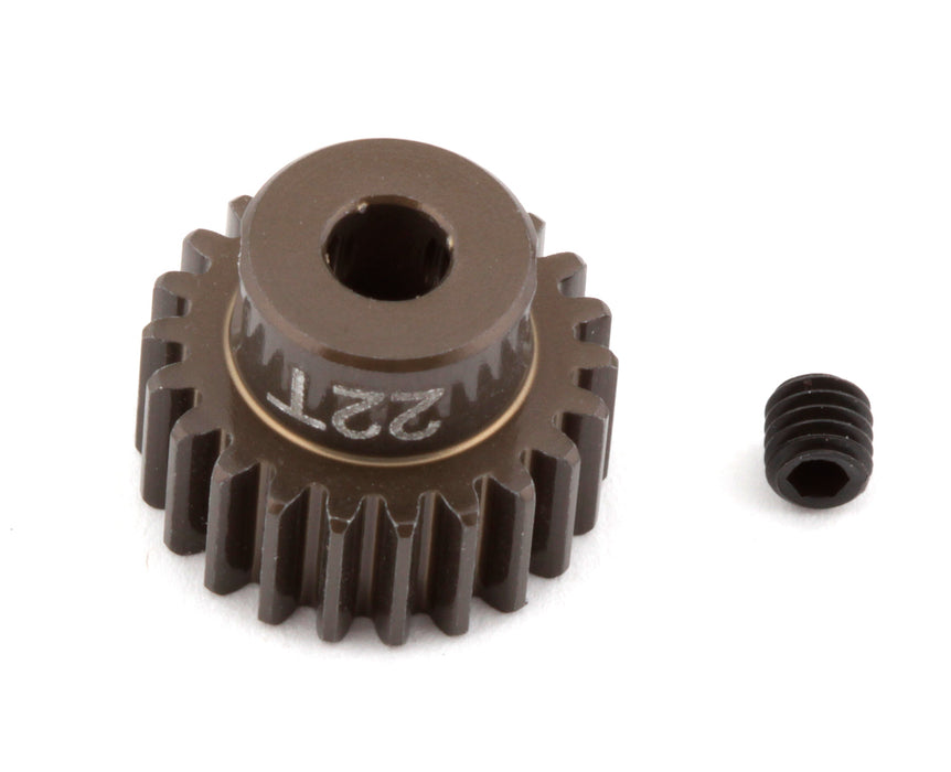 Team Associated FT Aluminum Pinion Gear, 22T 48P, 1/8" shaft - ASC1340