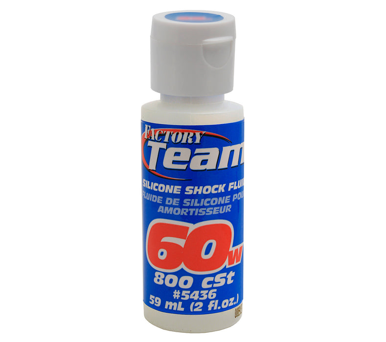 Team Associated 60Wt Silicone Shock Oil 2oz - 5436