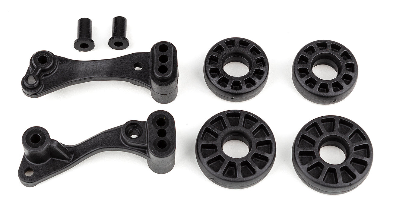 Team Associated DR10 Wheelie Bar Wheels and Mount - ASC71070