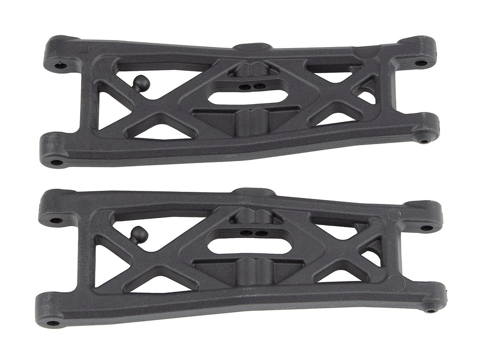 Team Associated RC10T6.2 FT Front Suspension Arms, Gull Wing, Carbon Fiber - ASC71139