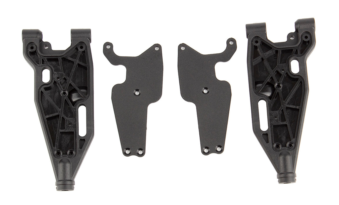 Team Associated RC8T3.2 Factory Team Front Low Suspension Arms, Heavy Duty - ASC81495