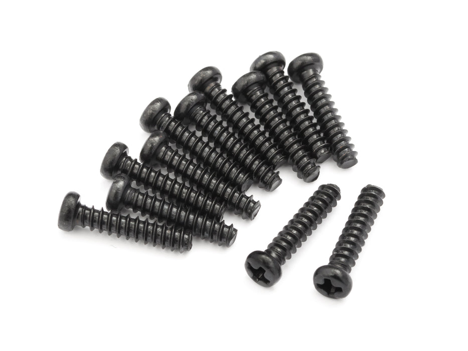 BlackZon Pan Head Self Tapping Screws PBHO2.6x12mm; Slayer - BZN540053