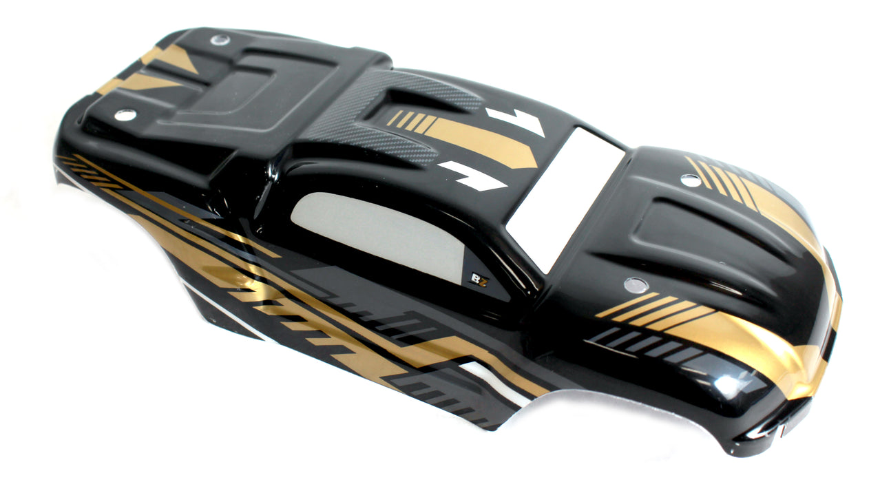 BlackZon Slyder Stadium Truck Body (Black/Gold) - BZN540093