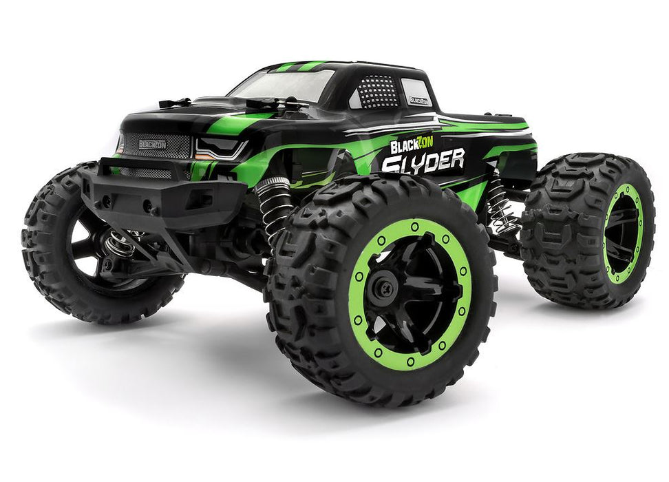 BlackZon Slyder 1/16th RTR 4WD Electric Monster Truck (Green) - BZN540100