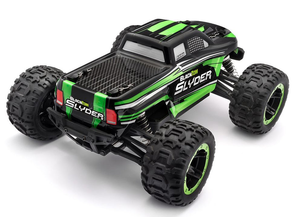 BlackZon Slyder 1/16th RTR 4WD Electric Monster Truck (Green) - BZN540100