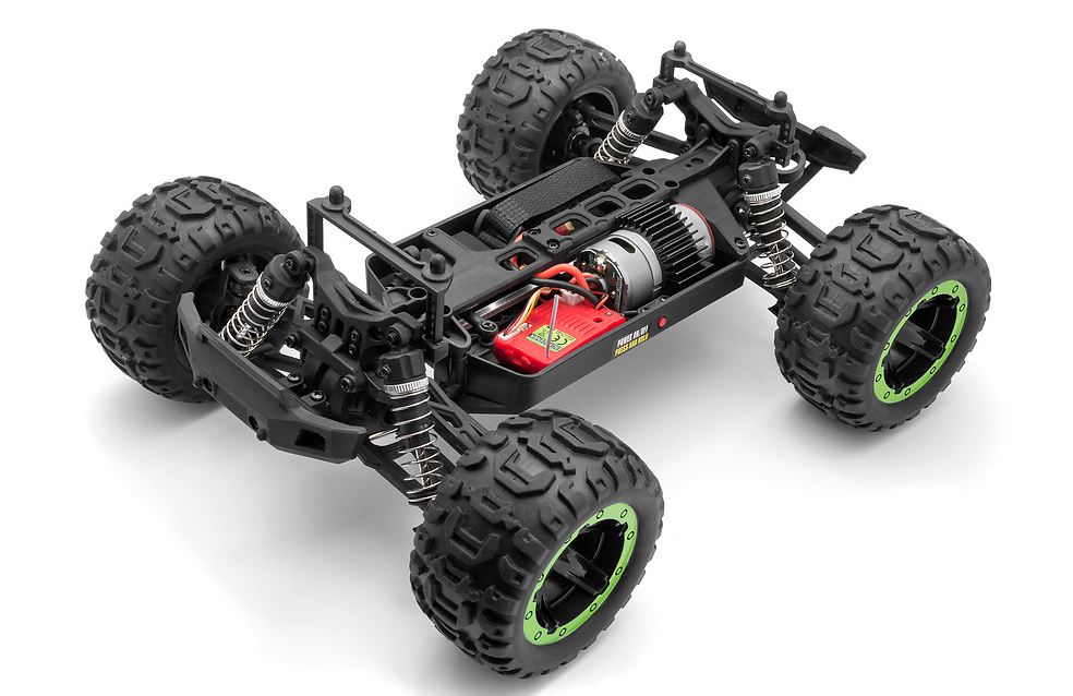 BlackZon Slyder 1/16th RTR 4WD Electric Monster Truck (Green) - BZN540100