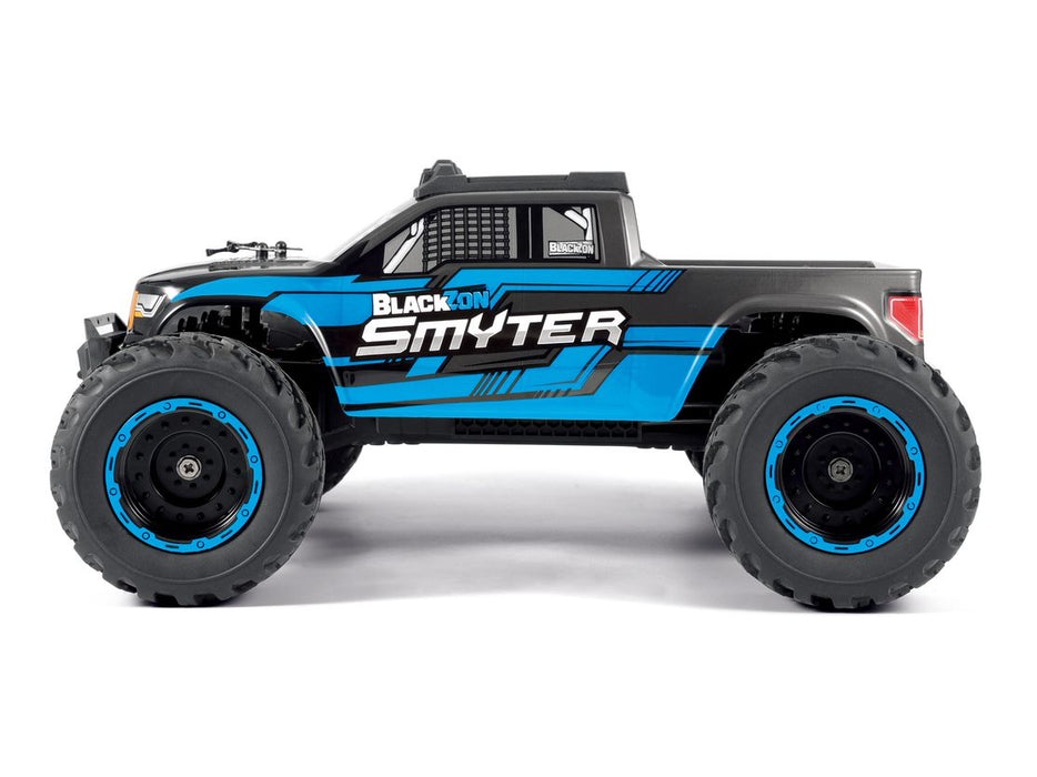 BlackZon Smyter 1/12th RTR 4WD Electric Monster Truck (Blue) - BZN540111