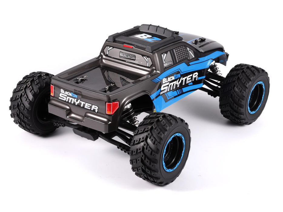 BlackZon Smyter 1/12th RTR 4WD Electric Monster Truck (Blue) - BZN540111