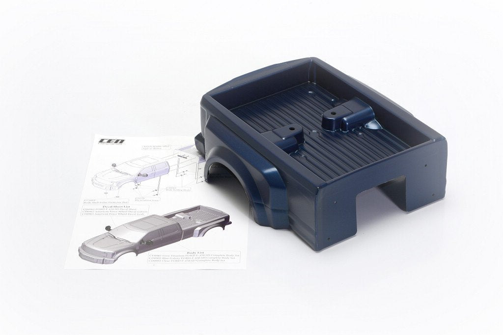 CEN Racing FORD F-450 SD Truck Bed (Blue Galaxy, bed only) - CEGCD0935