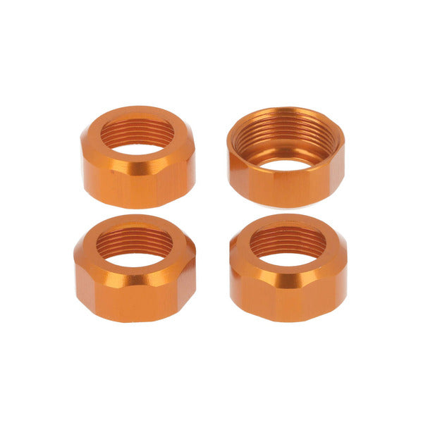 CEN Racing Shock Cap, Orange Anodized (4)  - CEGCQ0108