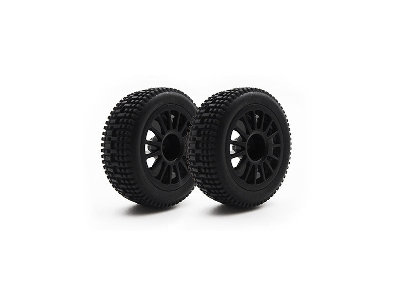 Carisma GT24 i20 Rear Wheel/Tire Set (pr.) - CIS15758