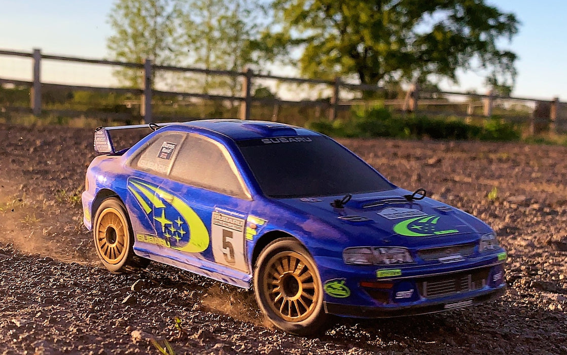 Carisma GT24 1/24 Scale Micro 4WD Brushless RTR, Subaru WRC - CIS80068