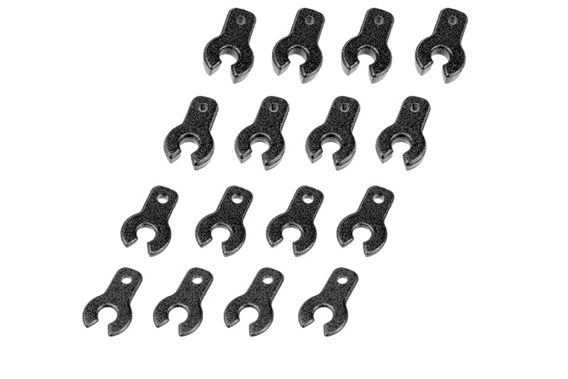 Corally Composite Clip 0.5 - 1 - 1.5 - 2.0mm - 4 pcs each - COR00100-068