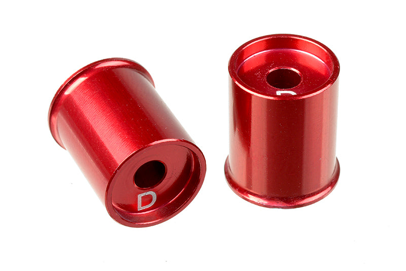 Corally Aluminum Lower Arm Cap D, - 3mm (2 pcs) SSX-10 - COR00110-019