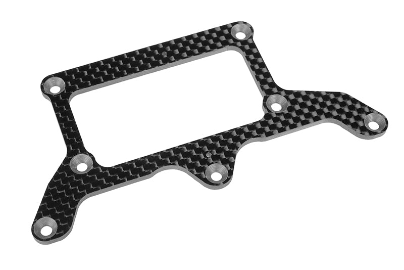 Corally Rear Pod Lower Plate FSX-10 - Graphite 2.5mm - 1 pc - COR00120-007