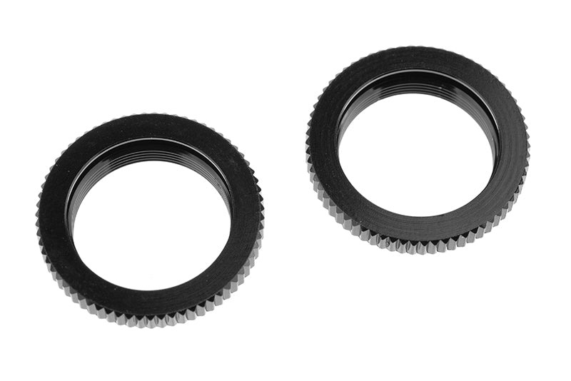 Corally Shock Body Spring Adjuster Nut - Aluminum - 2 pcs: SBX410 - COR00140-059