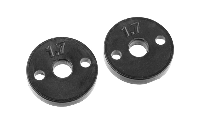 Corally Shock Piston - Composite - 2x 1.7mm Holes - 2 pcs: SBX410 - COR00140-072