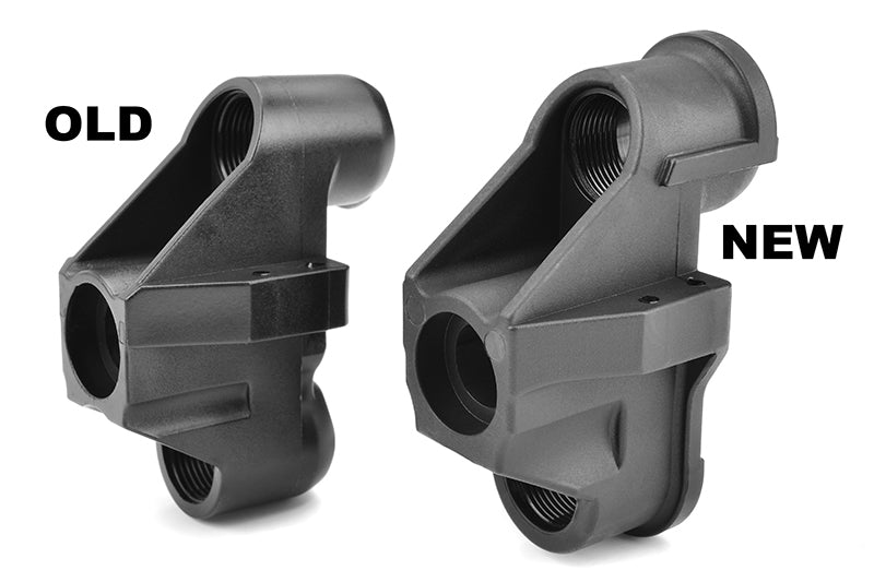 Corally Steering Block, Wide, w/ Ball Cups (1) Front - COR00180-108-1