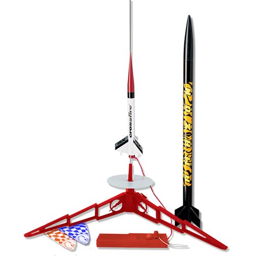 Estes Tandem-X Rocket Launch Set: Amazon E2X & Crossfire ISX - EST1469