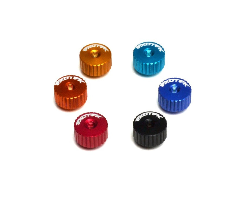 Exotek Racing Twist Nuts For M3 Thread, Orange EXO1191OR