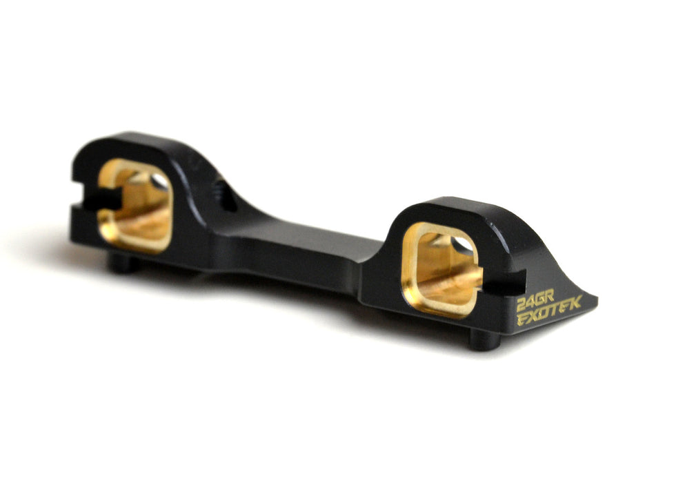 Exotek Racing B6.1 T6.1 SC6.1 C Block Brass Weight, Black 25gr EXO1850