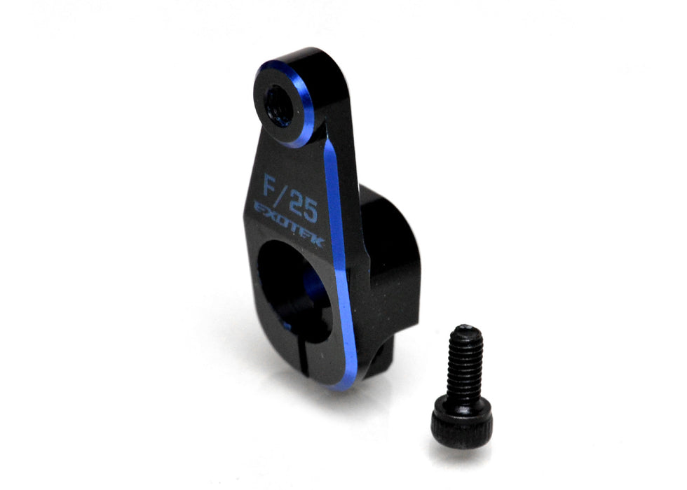 Exotek Racing AE Heavy Duty Servo Horn, 7075 F/25 2 Color Anodized EXO1948