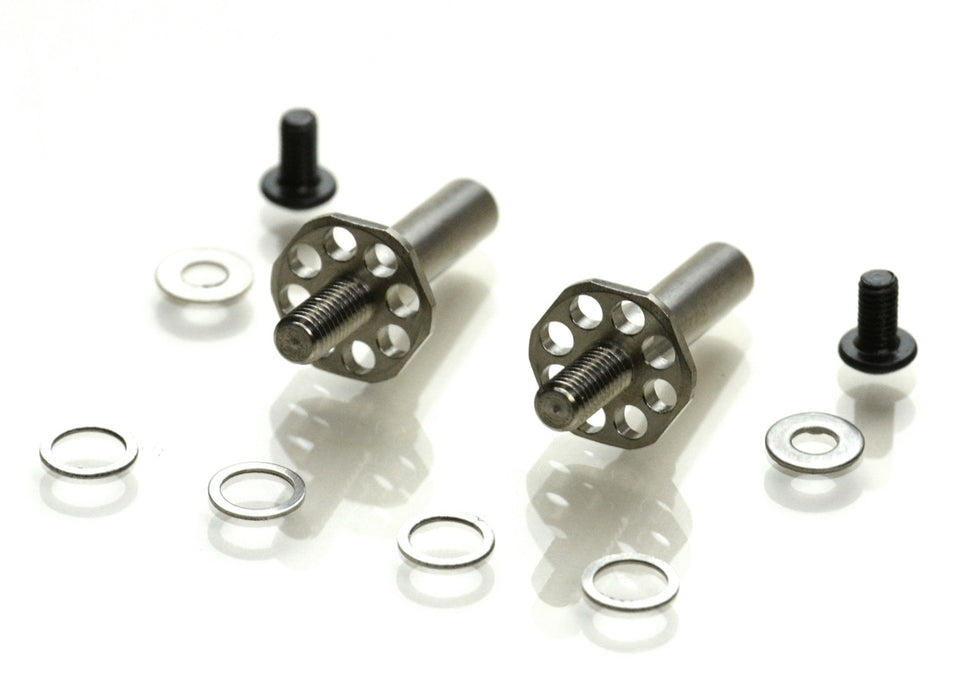 Exotek Racing Slash Bandit Titanium Front Axles, 1 pair for Street Elim. EXO1979