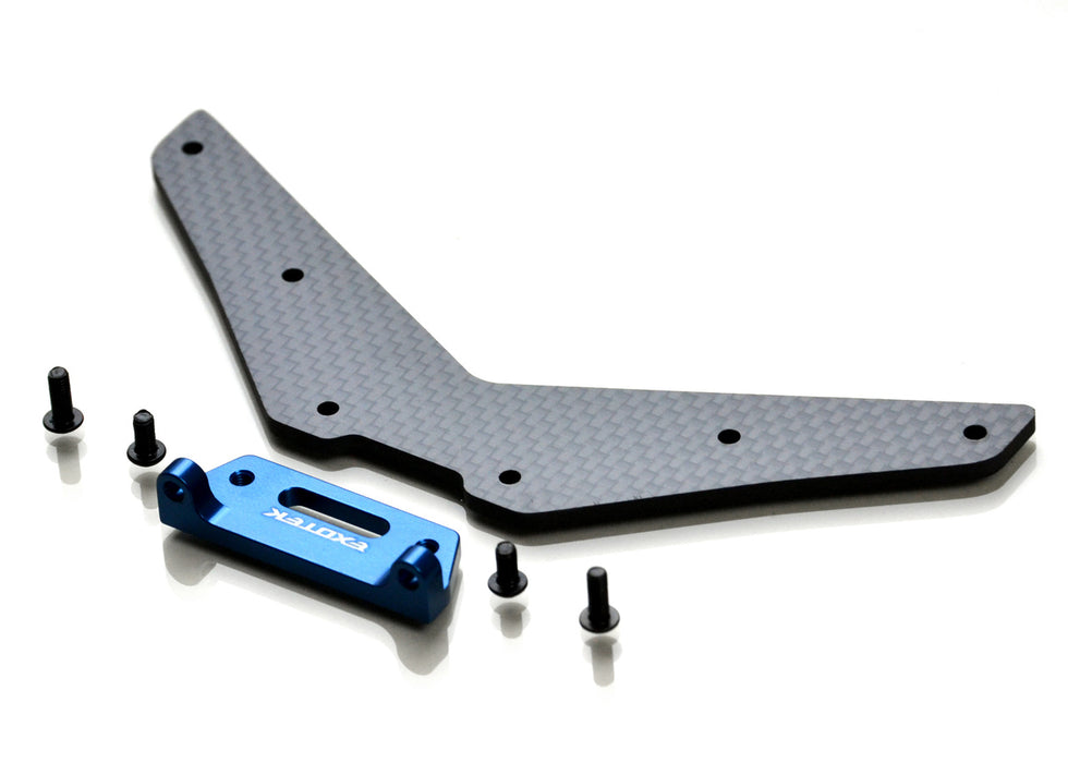 Exotek Racing Slash CF Rear Body Mount, +28m Back EXO1981